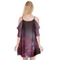 Christmas Tree cluster red stars nebula constellation Astronomy Cutout Spaghetti Strap Chiffon Dress View2