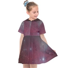 Christmas Tree Cluster Red Stars Nebula Constellation Astronomy Kids  Sailor Dress by genx