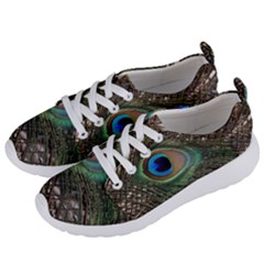 Peacock Tail Feathers Women s Lightweight Sports Shoes by Wegoenart