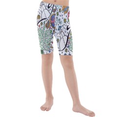 Sledscape Kids  Mid Length Swim Shorts by chellerayartisans