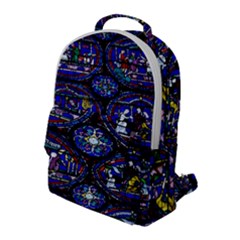 Church Window Canterbury Flap Pocket Backpack (large) by Wegoenart