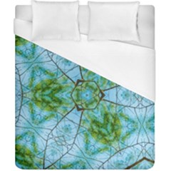 Forest Kaleidoscope Pattern Duvet Cover (california King Size)