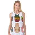 Evil Eye Protection Charm Colorful Women s Basketball Tank Top View1