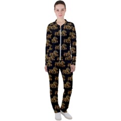 Dragon Motif Print Pattern Casual Jacket And Pants Set by dflcprintsclothing