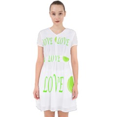 I Lovetennis Adorable In Chiffon Dress by Greencreations