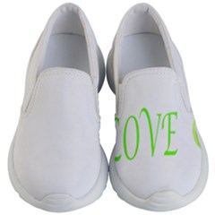 I Lovetennis Kids  Lightweight Slip Ons by Greencreations