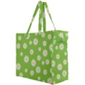 Daisy Flowers Floral Wallpaper Canvas Travel Bag View2