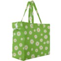 Daisy Flowers Floral Wallpaper Canvas Travel Bag View3