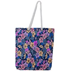 Ml--4-8 Full Print Rope Handle Tote (large) by ArtworkByPatrick