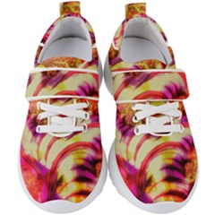 Fractal Mandelbrot Art Wallpaper Kids  Velcro Strap Shoes by Pakrebo