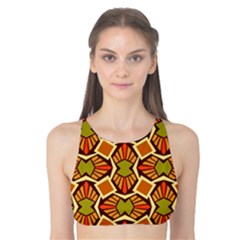 Geometry Shape Retro Trendy Symbol Tank Bikini Top by Pakrebo