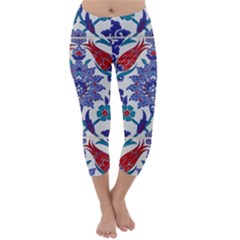 Art Artistic Ceramic Colorful Capri Winter Leggings  by Pakrebo