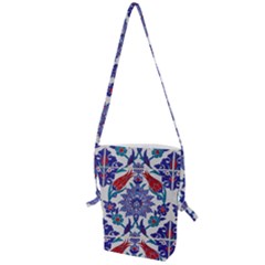 Art Artistic Ceramic Colorful Folding Shoulder Bag by Pakrebo