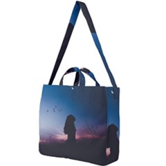 At Dusk Square Shoulder Tote Bag by WensdaiAmbrose