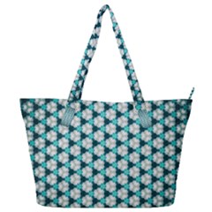 Digital Art Triangle Full Print Shoulder Bag by Mariart