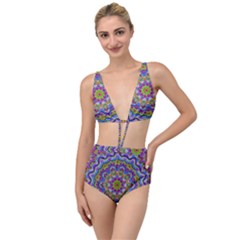 Farbenpracht Kaleidoscope Tied Up Two Piece Swimsuit