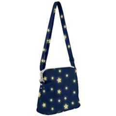 Twinkle Zipper Messenger Bag by WensdaiAmbrose