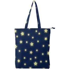 Twinkle Double Zip Up Tote Bag by WensdaiAmbrose