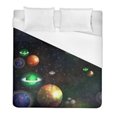 Galactic Duvet Cover (full/ Double Size) by WensdaiAmbrose