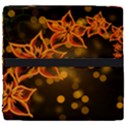 Flowers Background Bokeh Leaf Seat Cushion View4