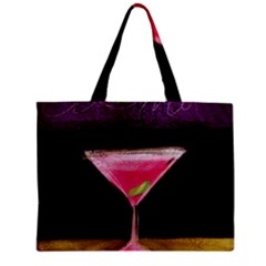 Cosmo Cocktails Zipper Mini Tote Bag by StarvingArtisan