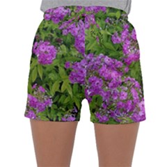 Stratford Garden Phlox Sleepwear Shorts by Riverwoman