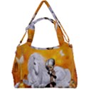 Wonderful Unicorn With Fairy Double Compartment Shoulder Bag View1