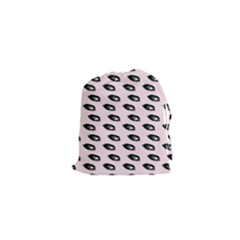 Eyes Pink Drawstring Pouch (xs) by snowwhitegirl