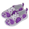 Retro Paisley Purple Running Shoes View2