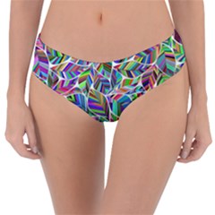 Leaves Leaf Nature Ecological Reversible Classic Bikini Bottoms by Mariart