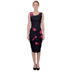 Rose Icon -  Sleeveless Pencil Dress by darkaura