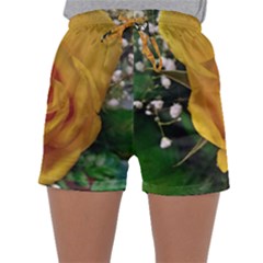 Yellow Rose Sleepwear Shorts by Riverwoman