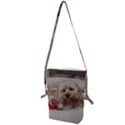 Cockapoo In Dog s Bed Folding Shoulder Bag View1