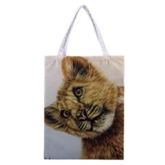 Lion Cub Tote Bag by ArtByThree