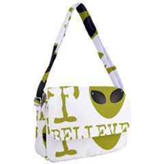 I Want To Believe Courier Bag by Sudhe