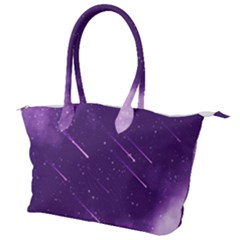 Meteors Canvas Shoulder Bag by bunart