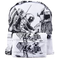 Apollo Moon Landing Nasa Usa Giant Full Print Backpack by Sudhe