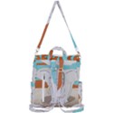 Africa Elephant Animals Animal Crossbody Backpack View3