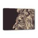 Angry Male Lion Deluxe Canvas 18  x 12  (Stretched) View1