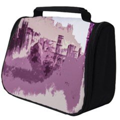 Abstract Painting Edinburgh Capital Of Scotland Full Print Travel Pouch (big) by Sudhe