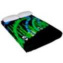 Dragon Lights panda Fitted Sheet (Queen Size) View2