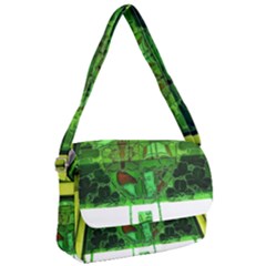 Dublin Scioto Irish Window Courier Bag by Riverwoman