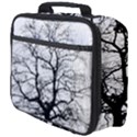 Tree Silhouette Winter Plant Full Print Lunch Bag View4