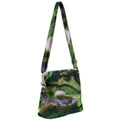 Chicago Garden Of The Phoenix Zipper Messenger Bag