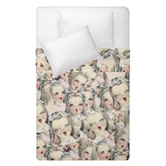 Vintage Singing Heads Duvet Cover Double Side (single Size) by snowwhitegirl