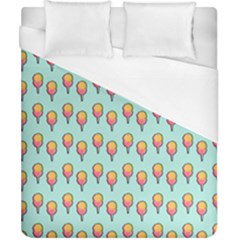 Cotton Candy Pattern Aqua 3d Duvet Cover (california King Size) by snowwhitegirl