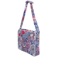 Floral Jungle  Cross Body Office Bag by okhismakingart