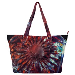 Crystal Daisy Full Print Shoulder Bag