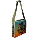 Turquoise Sunset Cross Body Office Bag View2