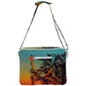 Turquoise Sunset Cross Body Office Bag View3